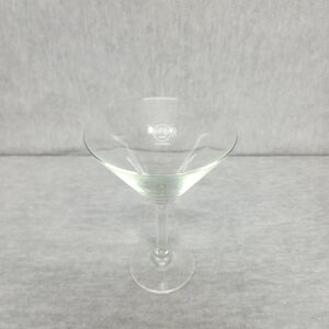 Hard Rock Cafe Pittsburgh Clear Glass Martini Glass